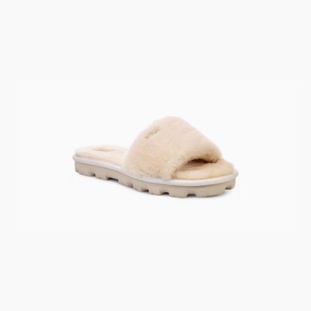 UGG Cozette Slide Beige Slippers for Women (EAJQ09513)